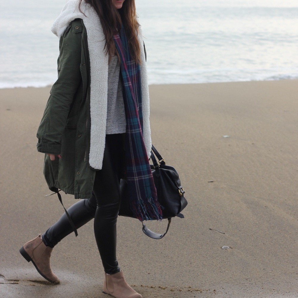 Topshop Longline Utility Jacket
